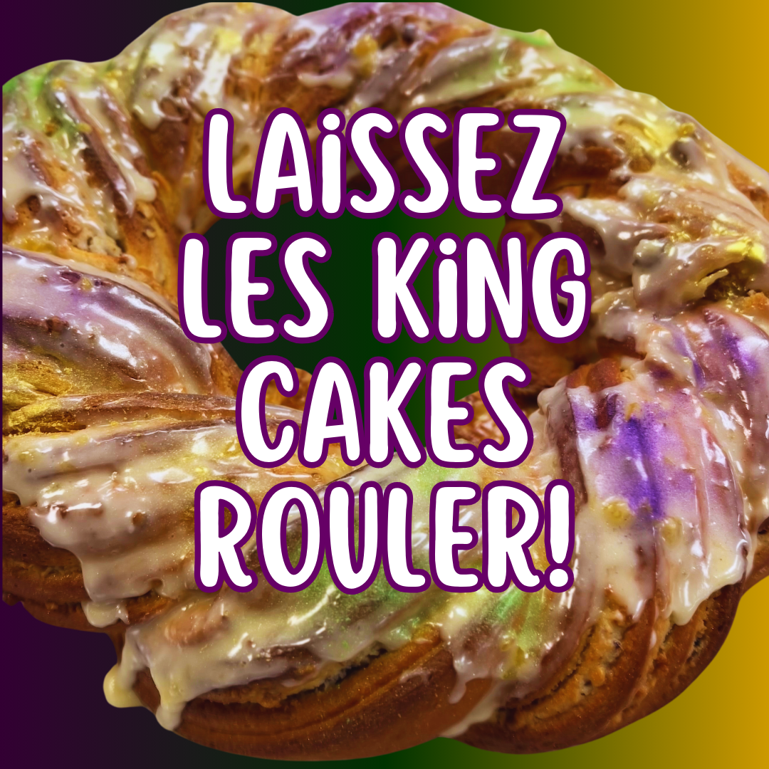 King cakes for Carnival 2025!