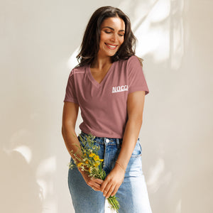 Women’s relaxed v-neck NOCCA t-shirt