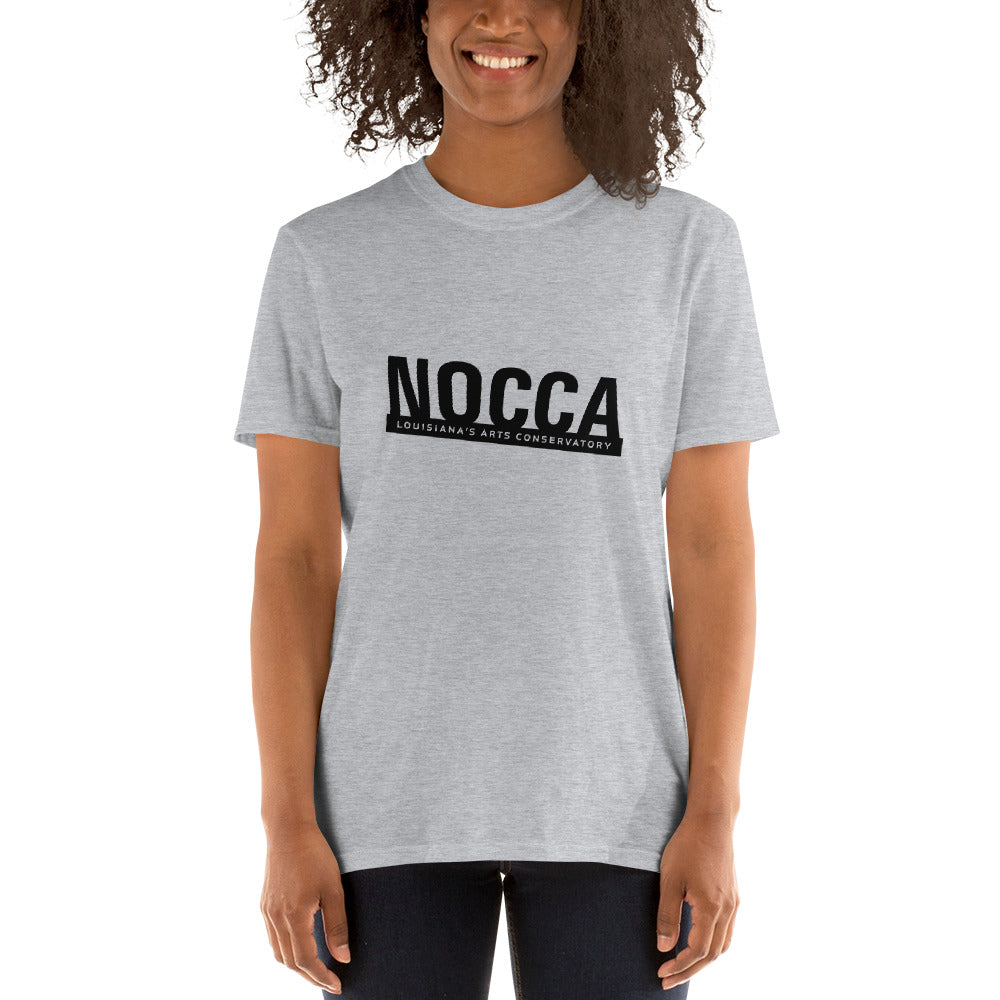 Short-sleeve unisex NOCCA t-shirt (dark on light background)